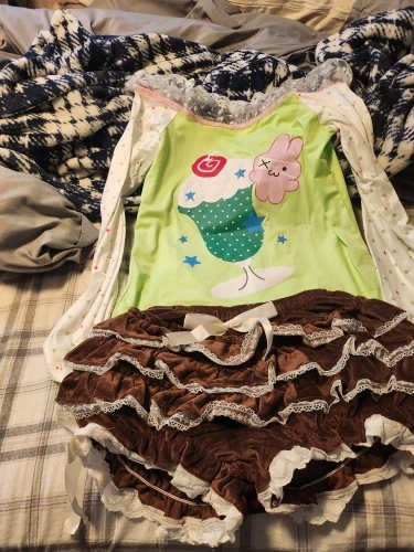 Kawaii Lime Shirt - Harajuku Aesthetic photo review