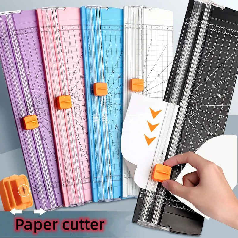 A4 Paper Cutting Machine Paper Cutter Art Trimmer Crafts Photo Scrapbook Blades DIY Office Home Stationery Knife mini portable a4 precision photo paper card art trimmer cutter cutting mat blade