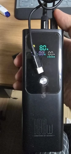 QOOVI PD 100W Power Bank 20000mAh External Battery Capacity Fast Charging Portable Charger Powerbank photo review