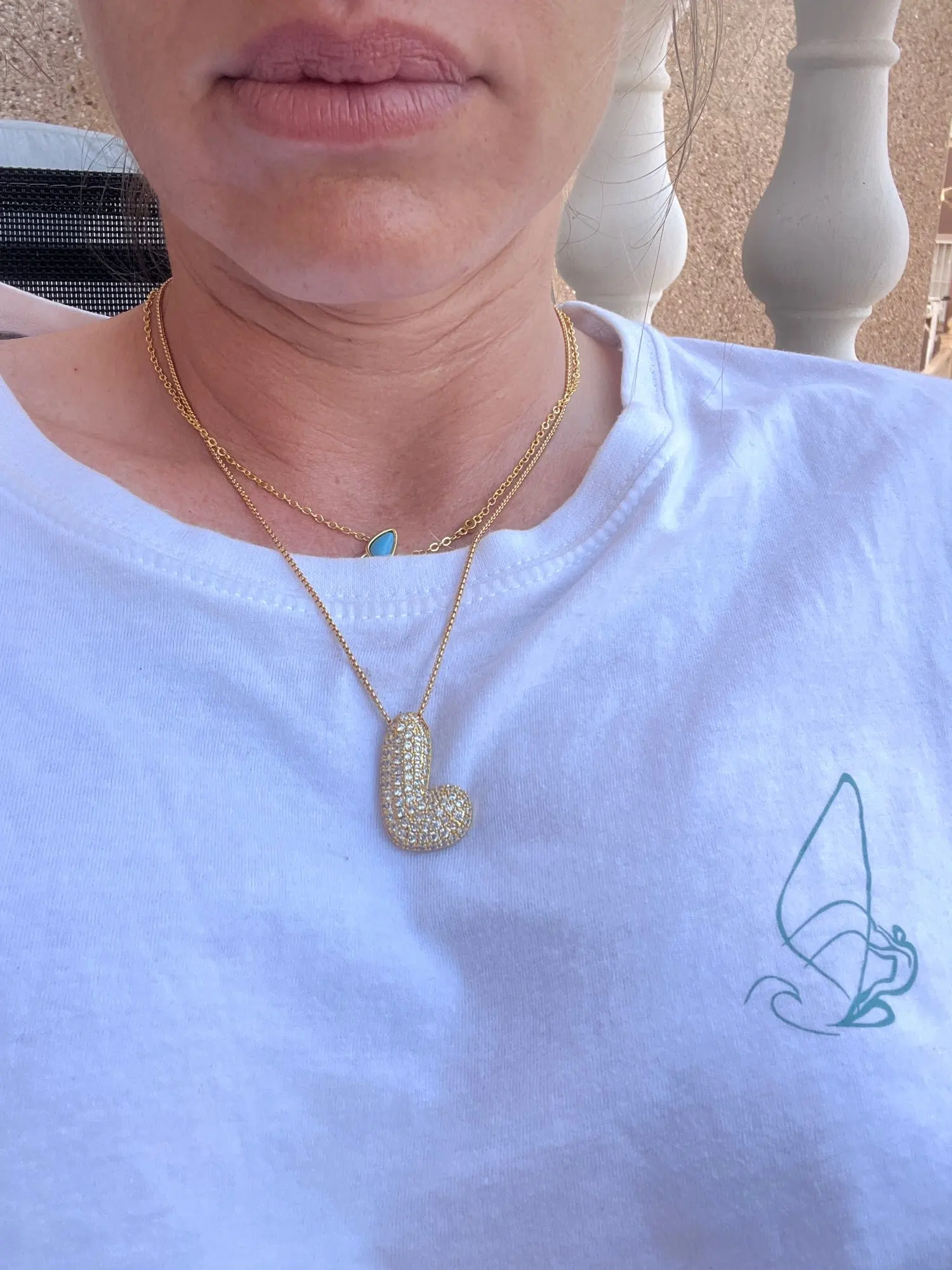 A-Z Letters Pendant Necklace photo review