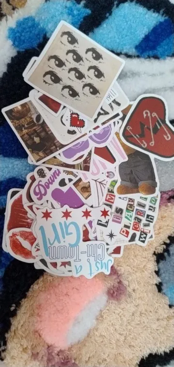 Lot De 100 Autocollants Graffiti Y2K - Stickers Colorés Pour Skate, Valise, Laptop, Vélo (vinyle Imperméable) - 2