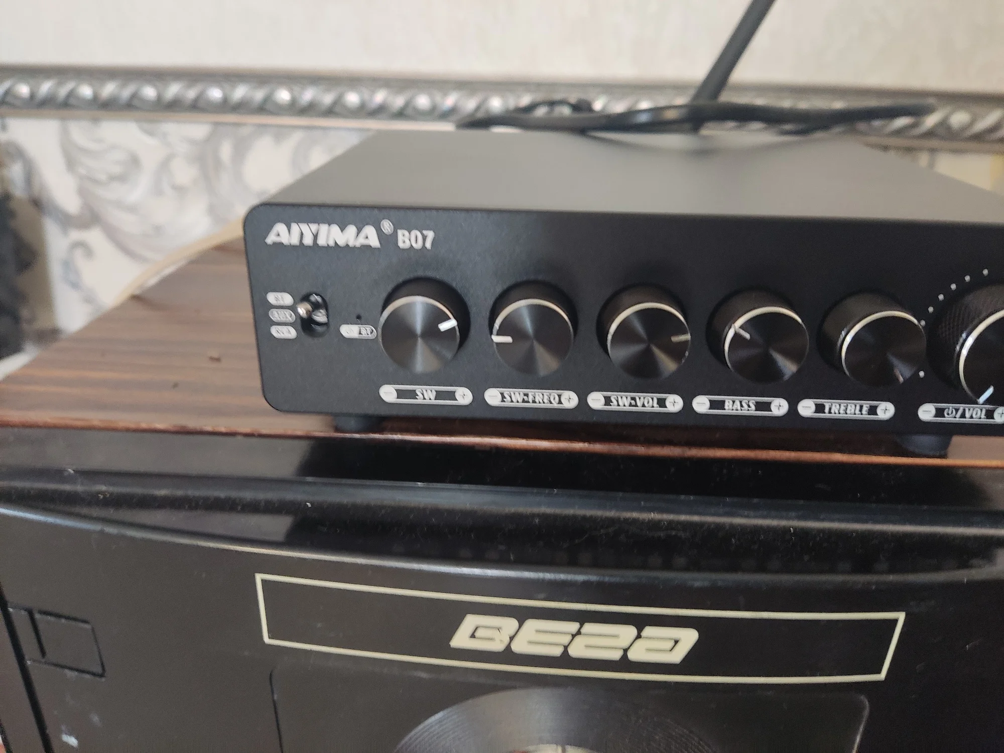 AIYIMA-AMPLIFICADOR doméstico B07 TPA3255, altavoz de Audio con