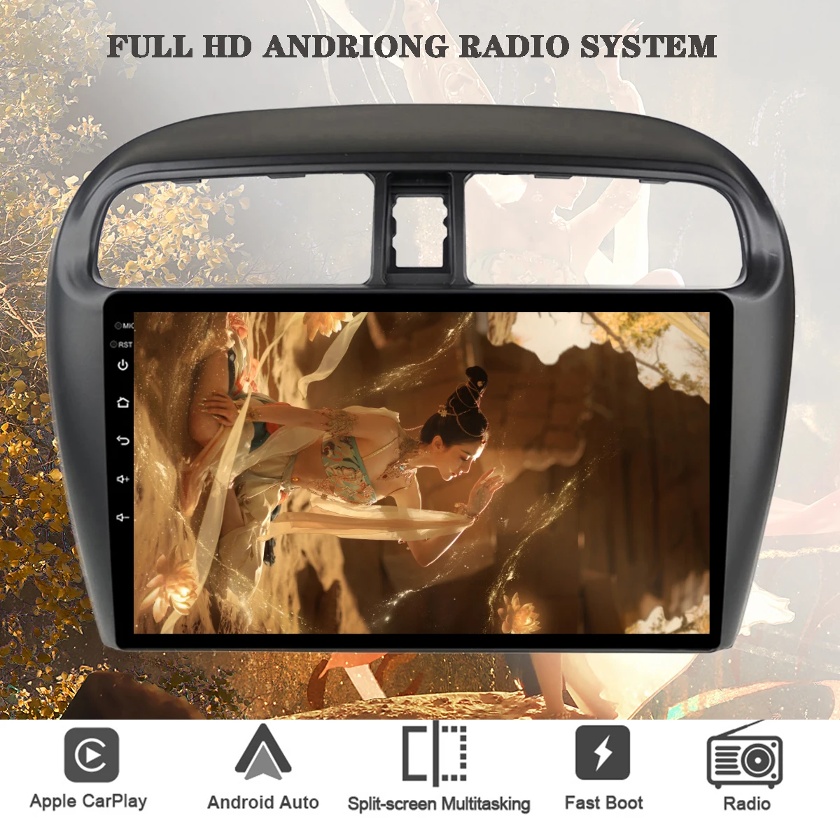 

Multimedia Player Android 13 Car Radio For Mitsubishi Mirage Attrage 2012 - 2015 2016 2017 2018 Navigation GPS 2din DVD Cassette