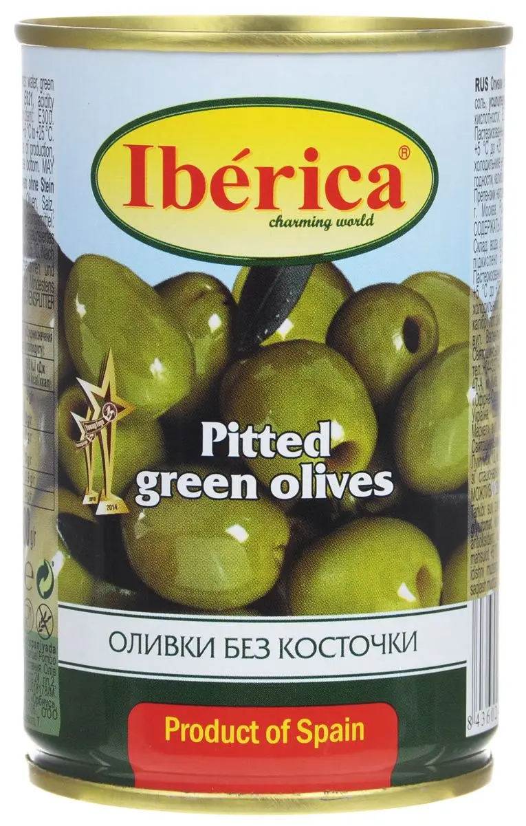 Упаковка 12 банок Оливки Iberica