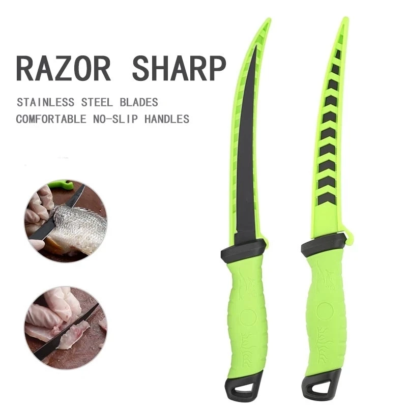 MultiSize Fishing Fillet Knife Set Easy Fishing Tackle