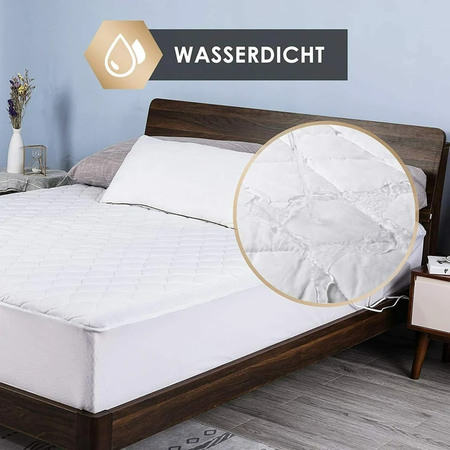 Femor Electric Blanket Heating Mattress Topper Electric Heated  Underblanket, 187 x 90 cm, 3 Temperature Settings - AliExpress