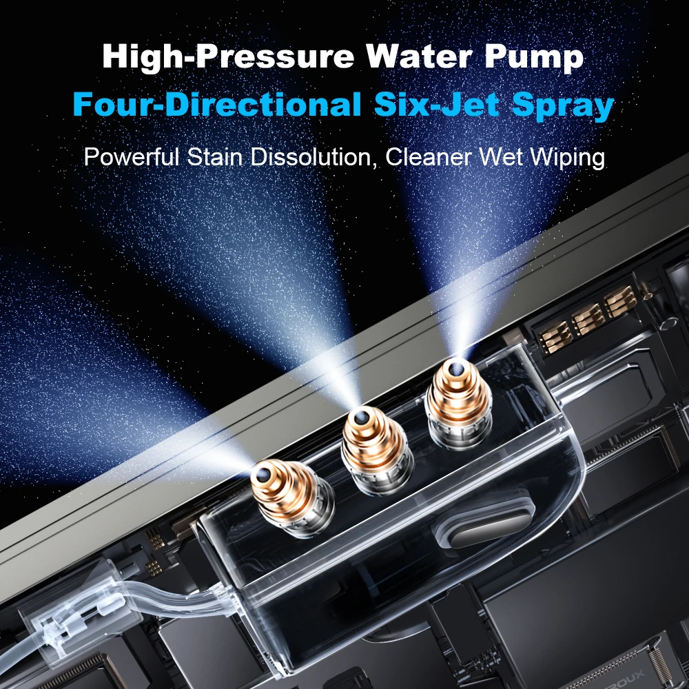 2026 روبوت تنظيف النوافذ Liectroux S9 مزود بفرشتين...