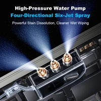 2026 Window cleaning robot Liectroux S9,with 2 roller brushes,6-way water pump spray,9KPa,frameless works,app control 3