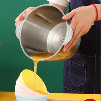 Электрические мясорубки 2л, пищевая дробилка из нержавеющей стали, многофункциональная овощерезка, процессор, измельчитель, кухонные блендеры — изображение 5