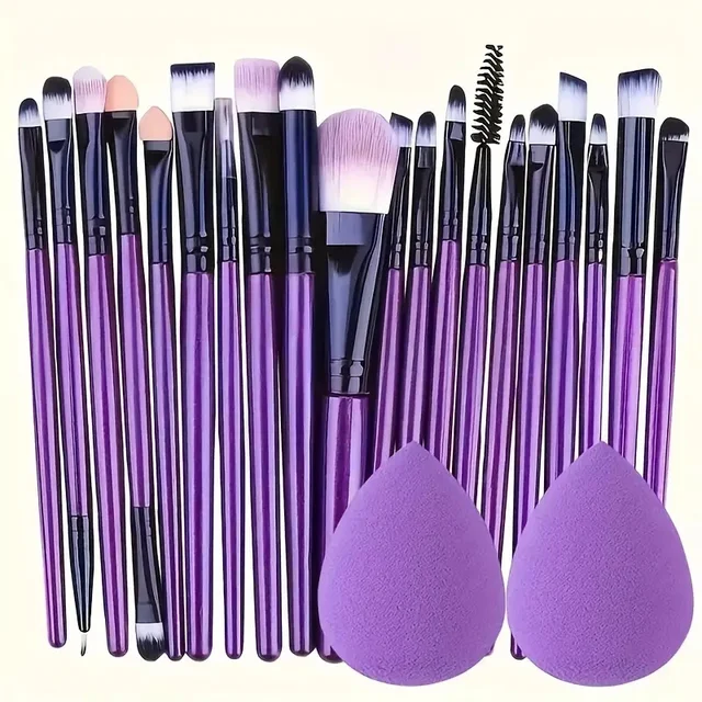 Kit de Brochas de Maquillaje 20 Piezas – Acabado Profesional