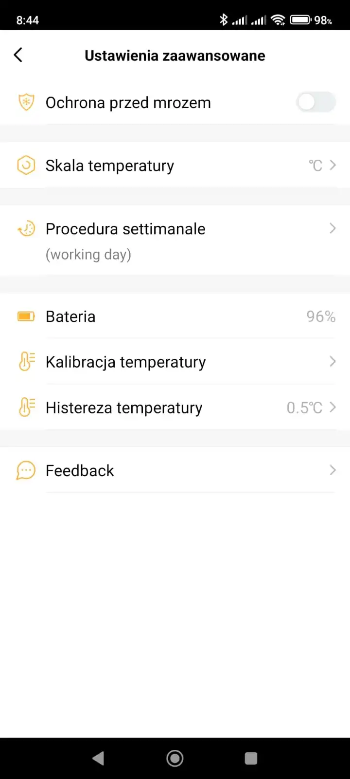 Smart WiFi Floor Heating For Gas Boiler Battery Temperature Controller