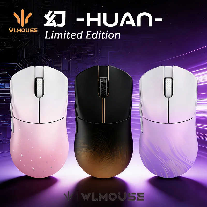 WLMOUSE HUAN Wireless Mouse Magnesium Gaming Esports Mouse PAW3950