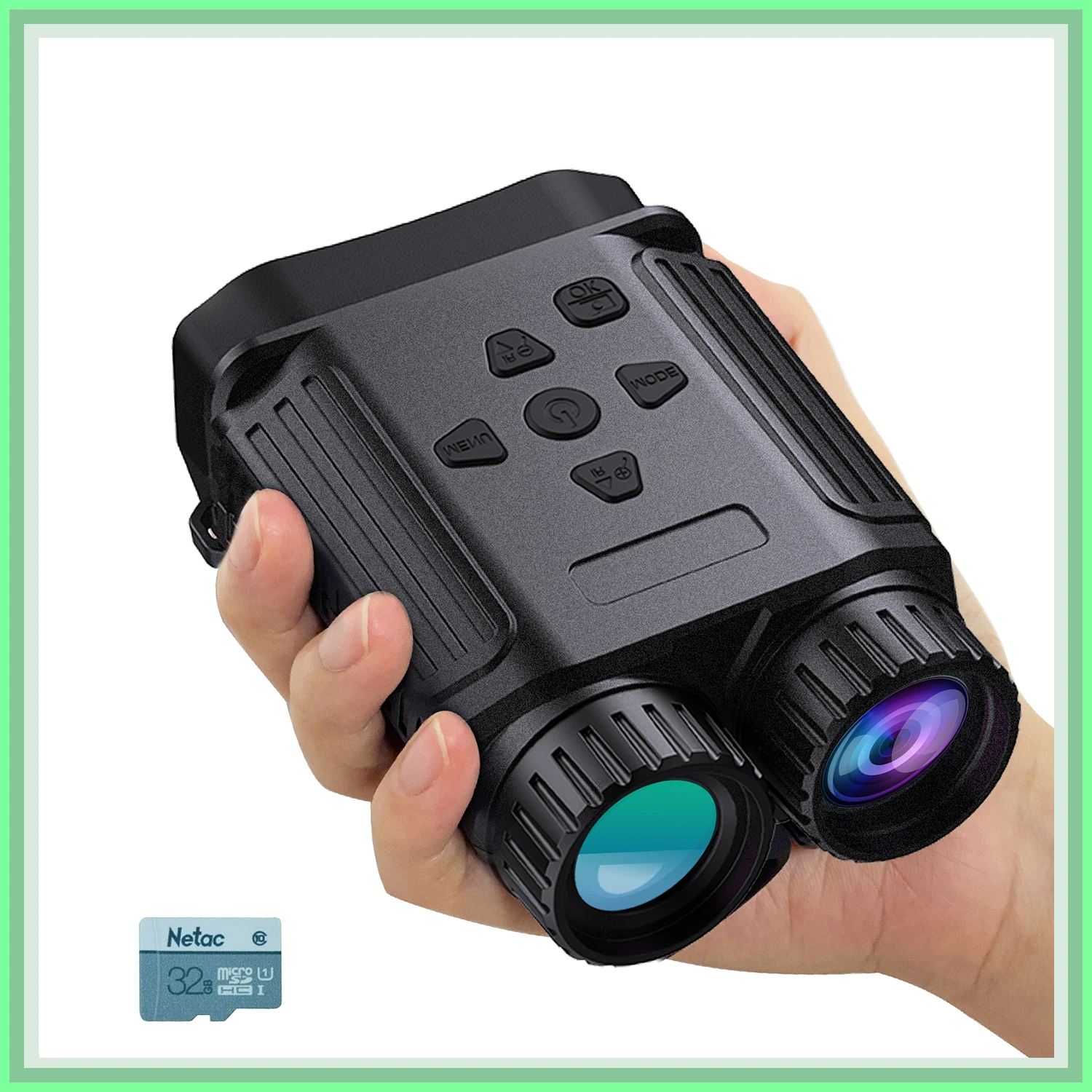 Nachtzicht mini verrekijker nachtkijker bril infrarood digitale  jachttelescoop kampeeruitrusting 1080p video| | - AliExpress
