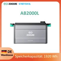 Batterie d'expansion solaire Zendure Ab2000L 1920Wh Lifepo4‑20 ℃     Protection incendie aérosol auto-chauffante IP65 empilable pour centrale électrique solaire de balcon, alimentation de secours domestique et stockage d'énergie 1