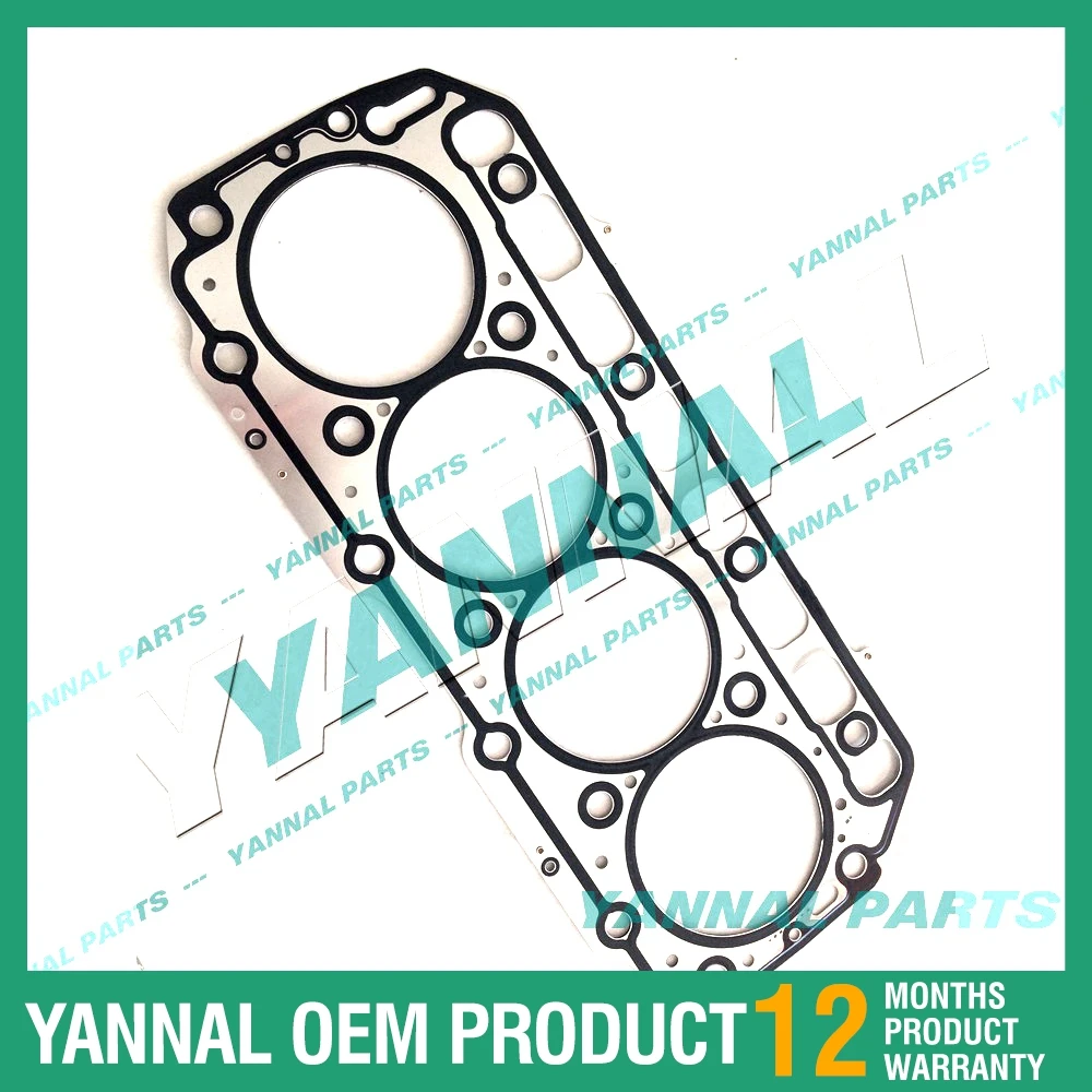 

For Yanmar 4TNV106 4TNV106T Head Gasket YM123907-01350 123907-01350