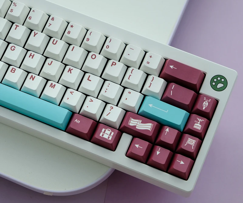 pbt tintura sublimação teclado mecânico para mx switch com 1.75u 2u shift