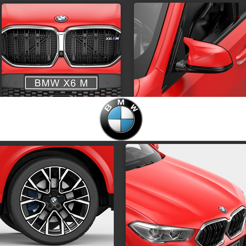 NEW BMW X6 M RC Car 1:14 Scale Remote Control Car Model Radio Controlled Auto Machine Vehicle Toy Gift for Kids Adults Rastar 3