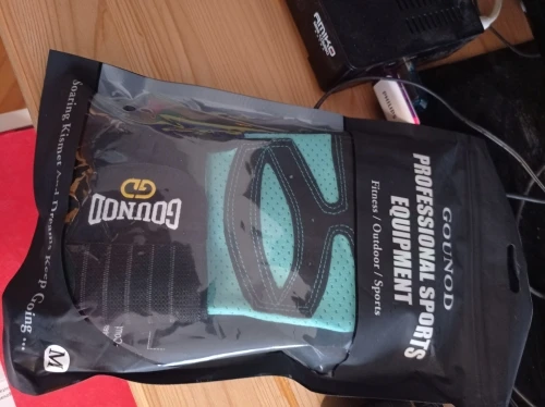 GOUNOD Weightlifting Gloves Wristband Support Breathable Anti-Slip Sports Gym Gloves photo review
