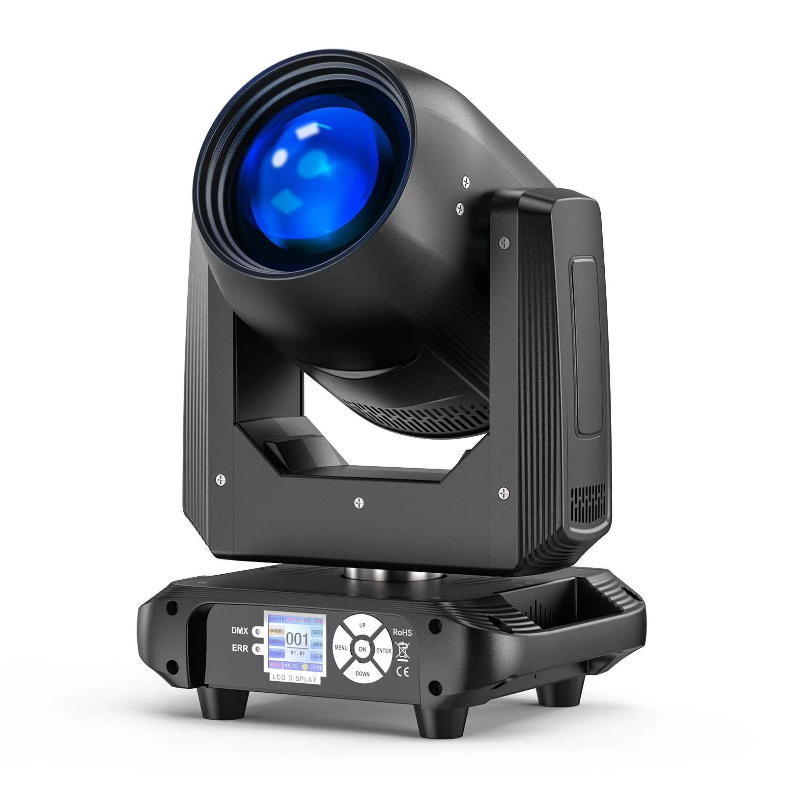 LeLeght 200W Moving Head 18-Facet Prism Stage Light 14CH DMX512