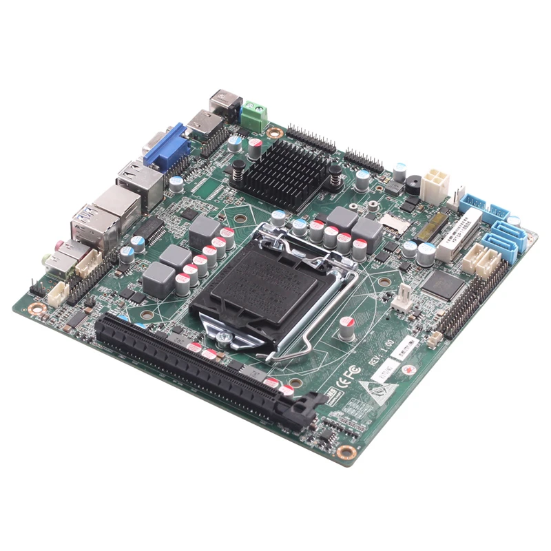 Mini itx Lga1151 6th/7th Gen I3/I5/I7 Motherboard 4G DDR4 Ram Display Dual Gigabit Port| | - AliExpress