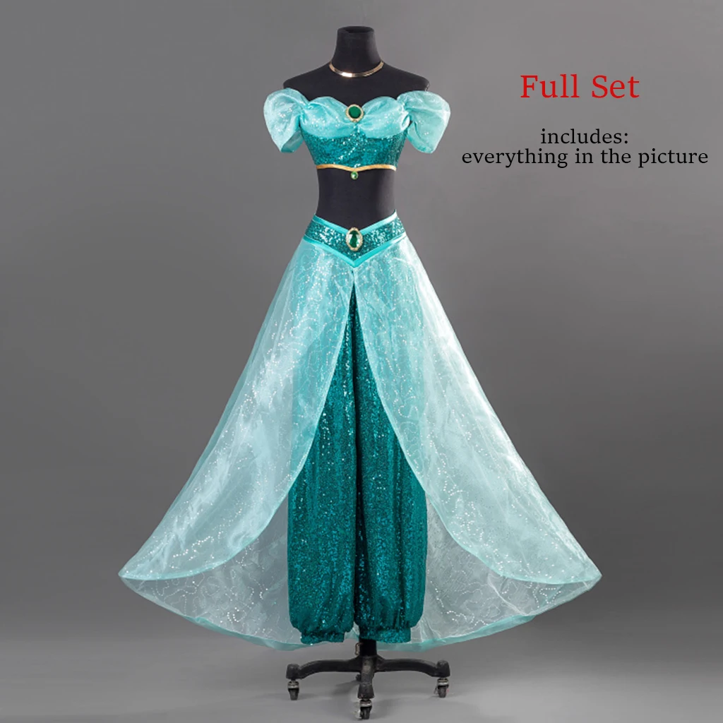 アラジン　ジャスミン　大人　ドレス Amazon.co.jp: ジャスミン コスプレ衣装 大人 アラジン