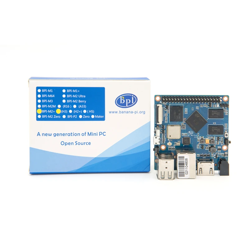 Banana Pi-bpi-m2 Plus Grupo Allwinner h3 Quad-core Cortex-a7 1gb Ddr3 8gb Emmc Suporta Hdmi Wi-fi bt Csi Run Android Ubuntu Debian Debian - Imagem 3