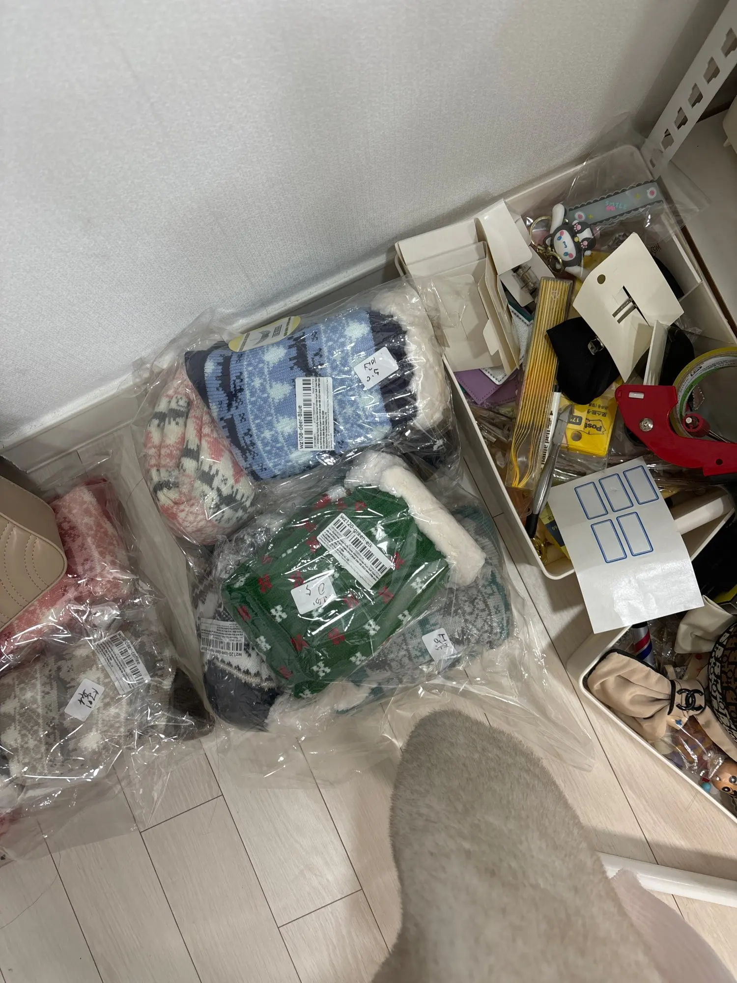 Flauschige Wintersocken mit niedlichen Tiermotiven photo review