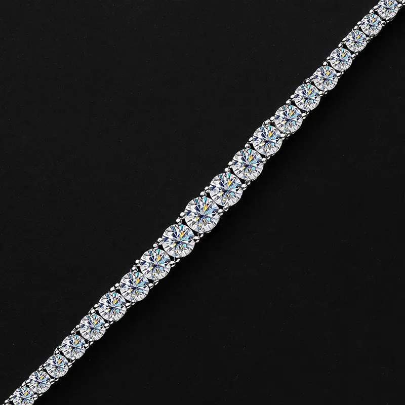 elegant moissanite necklace