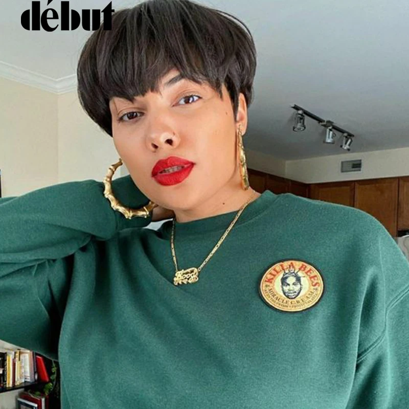 Honey Blond Short Bob Pixie Cut Top Lace Transparent Brazilian Human Hair Wig With Bangs For Black Women