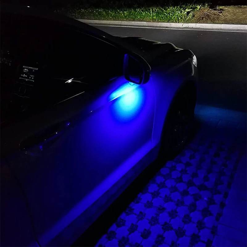 2X LED Pathway Lighting CANBUS Under Side Mirror Puddle Light for Ford Edge Rang