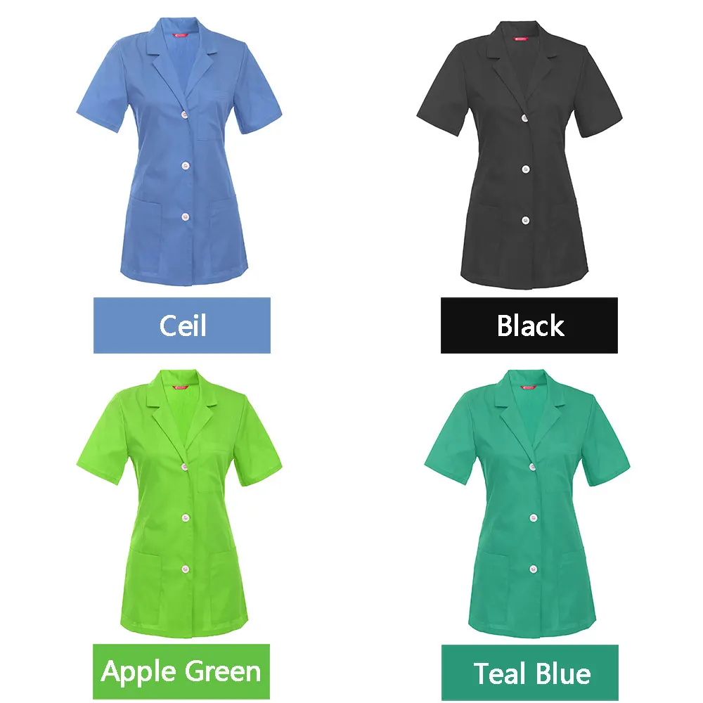Women's 29 Inch Consultation Short Sleeve Lab Coat