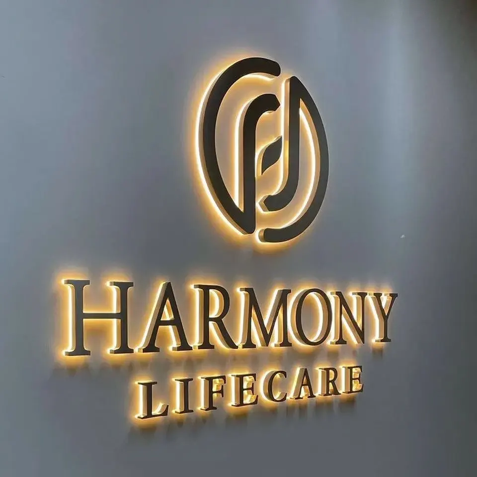 Logotipo Comercial Led Personalizado Letras Iluminadas 3d Sinal Retroiluminado Sinalização Comercial Metal Sinal do Escritório para Parede