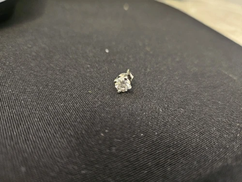 Moissanite Ear Stud Earrings photo review