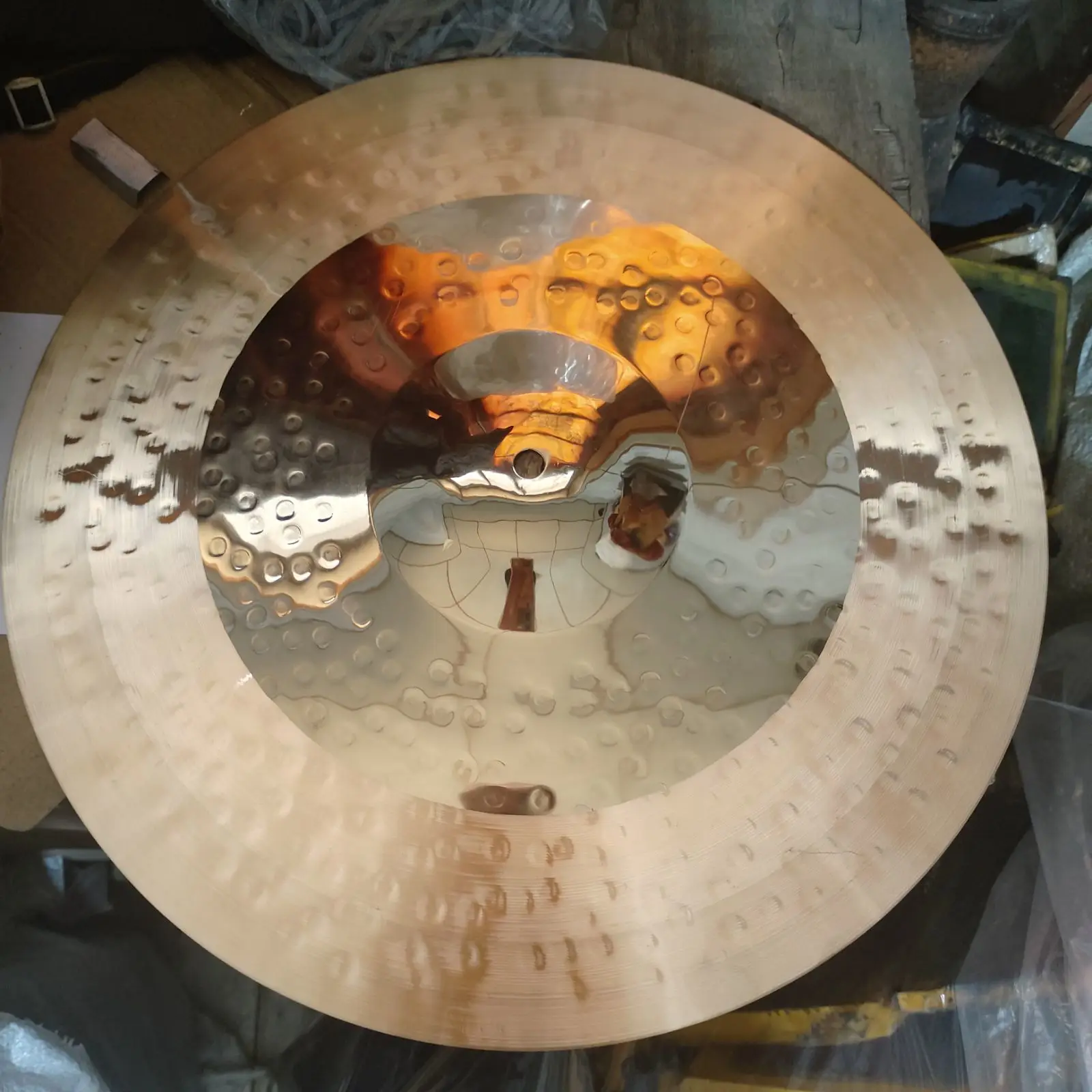 One Piece B10 Cymbal 14 inch Crash for Drum Set Musical Instrument
