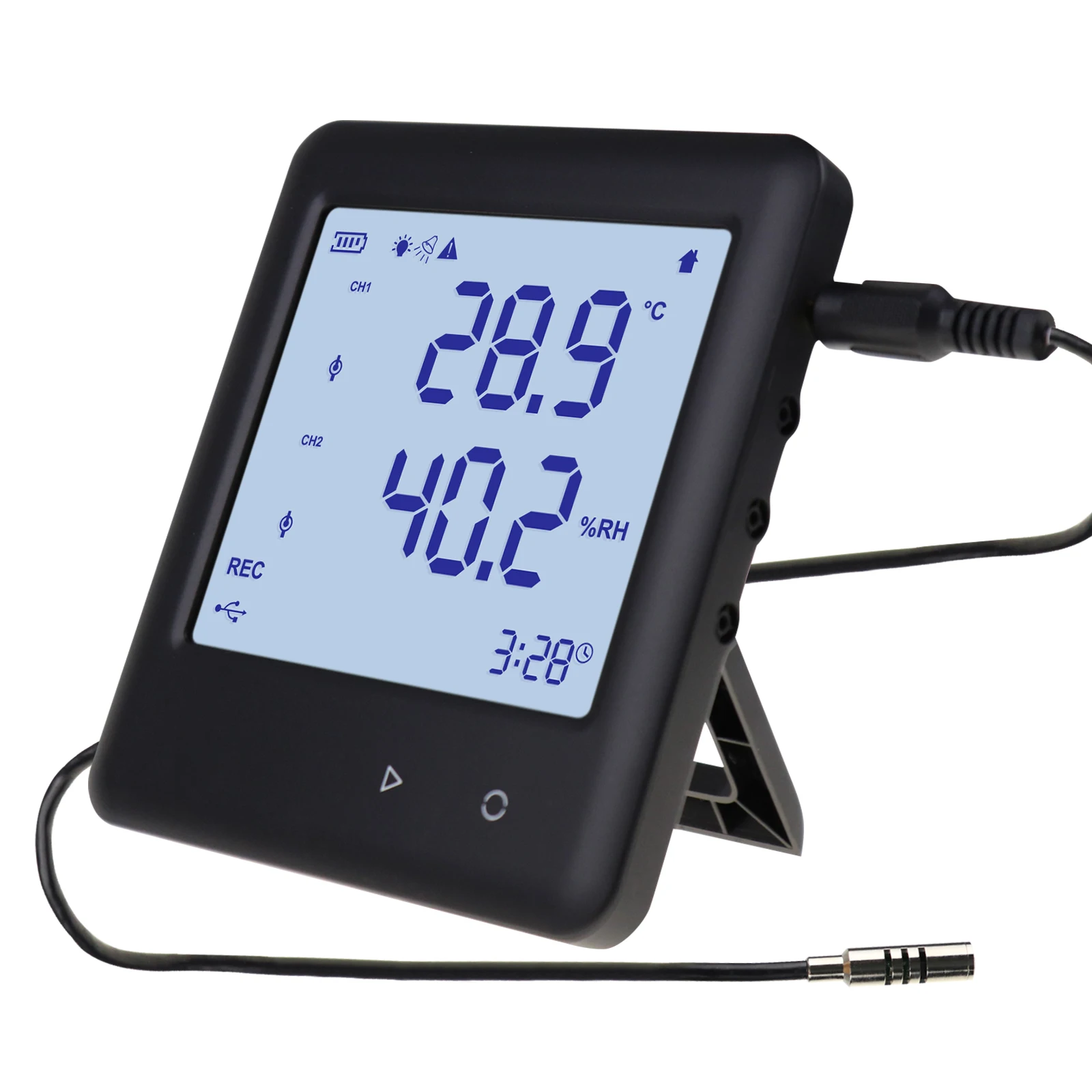 Thermohygrometer Thermometer Temperature and Humidity Datalogging Data