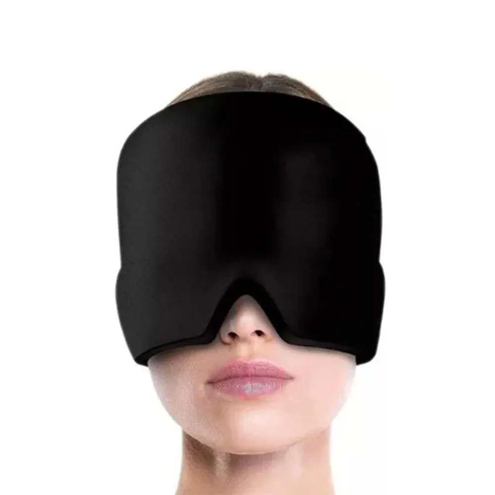 Gorro de compresión frio caliente para aliviar migrañas