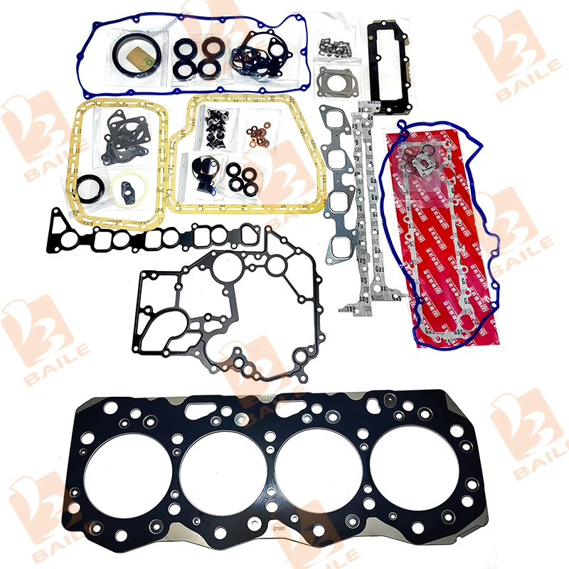 Full Gasket Set 4JJ1 For Isuzu Engine With Cylinder Head Gasket