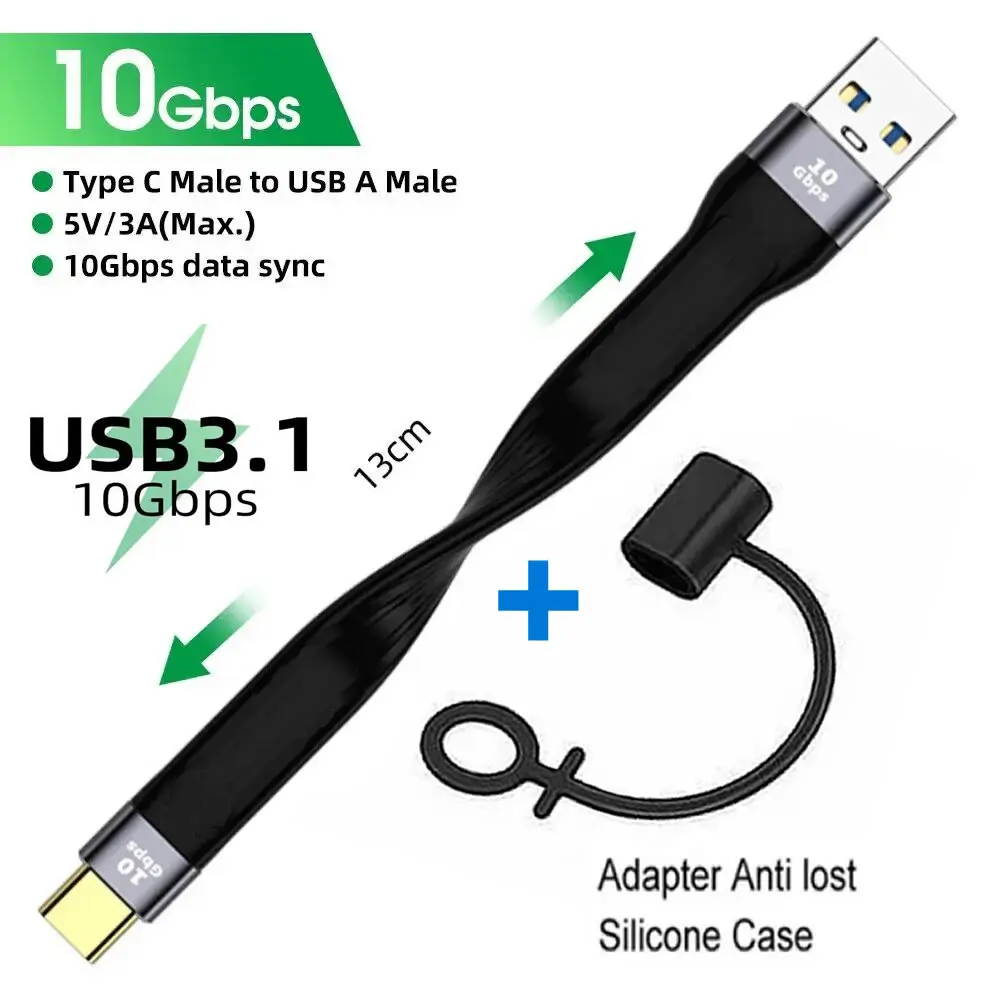 Ultra-Fast 40Gbps USB-C to USB-C Charging Cable with 100W Power Delivery