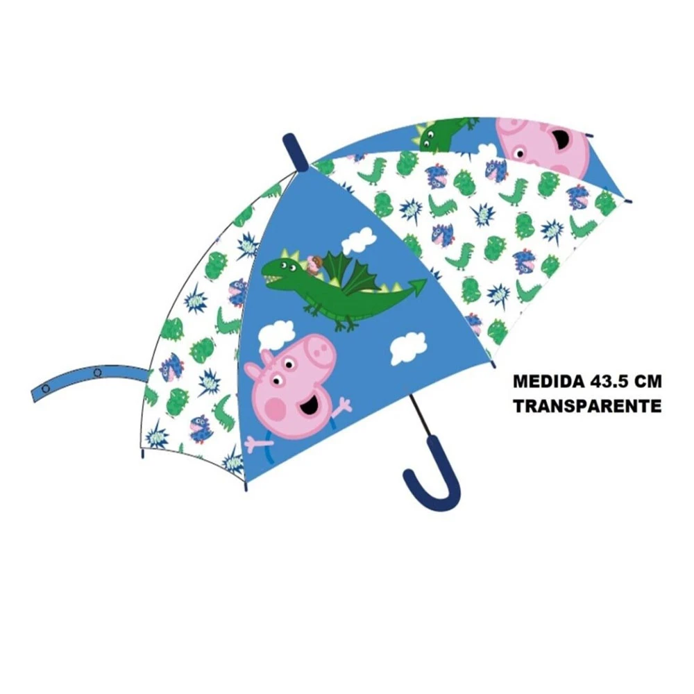 Peppa transparente ,Paraguas para niños|Paraguas| - AliExpress