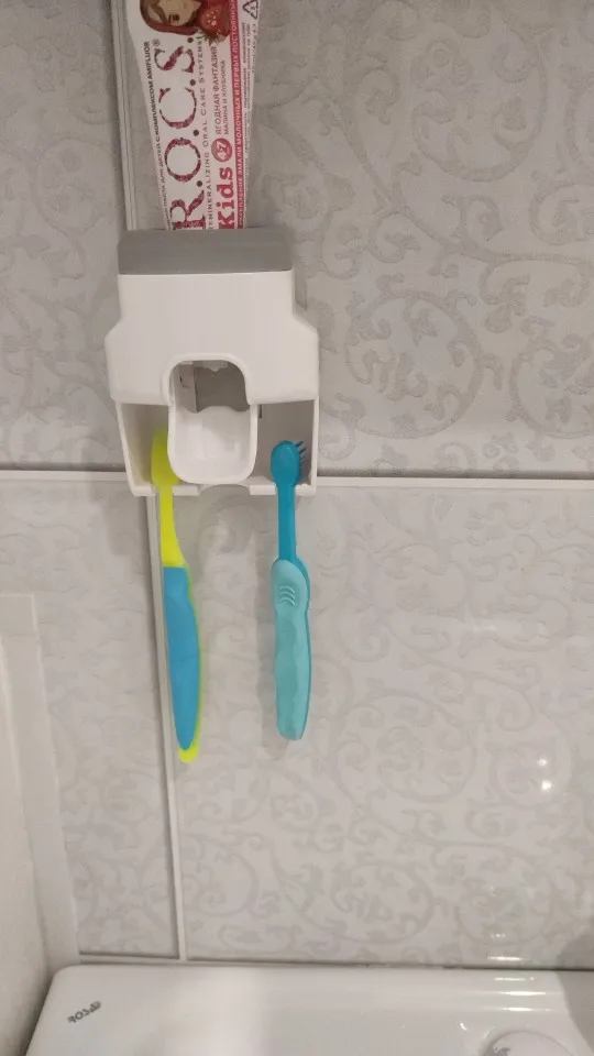 Toothpaste Holder Creative Wall Mount Dispenser photo review
