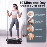 Whole Body Vibration Plate Fat Burning Machine Bluetooth LCD Home Exercise Equipment with Remote Control for Weight Loss Fitness 5