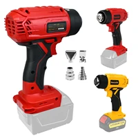 400W Cordless Heat Gun for Dewalt/Milwaukee 20V Max Battery Heat Shrink Wrapping Overload Protection Hot Air Gun (No Battery) 1