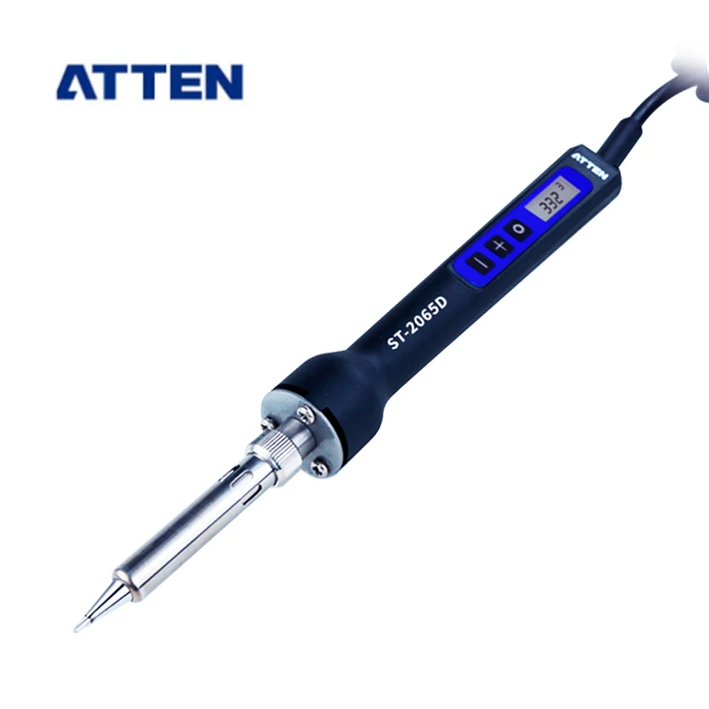

Original ATTEN Soldering Iron With Regulator 65W Temperature Adjustable LED Display BGA PGA Professional Tin Welding Tool Set