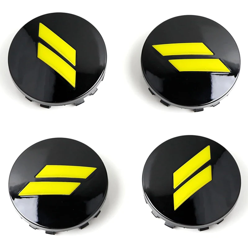 4pc 63mm Car // Slash Wheel Center Hub Caps Rim Cover Emblem Sticker for Dodge C
