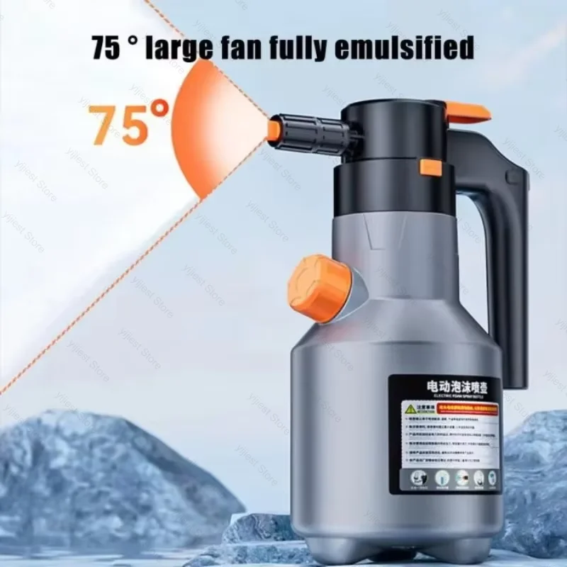 SZUK 2L Professional Electric Foam Sprayer Motorized Handheld Snow Foam Cannon Car Wash Sprayer for Car Wash Car Accessories 5