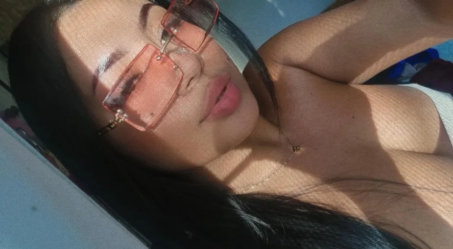 Rimless Rectangle Sunglasses Women UV400 Summer photo review