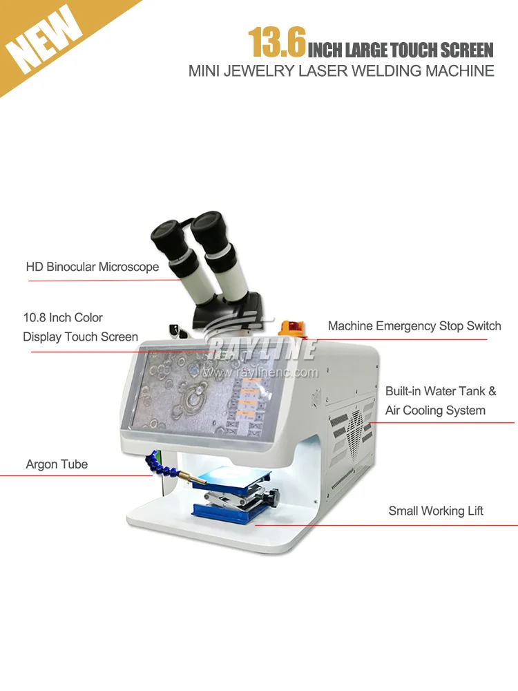 Mini Portable Gold Silver Metal Dental Jewelry Laser Welding Machine 200W YAG Spot Laser Welding Machine Deposit Price