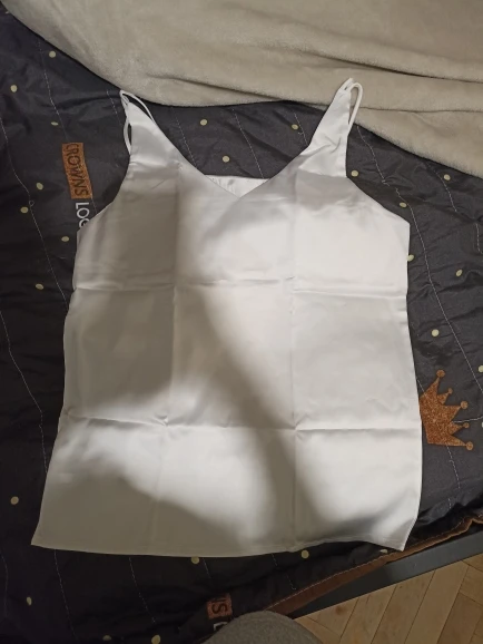 Women's Halter Cami Sleeveless Satin Silk Tank Top photo review