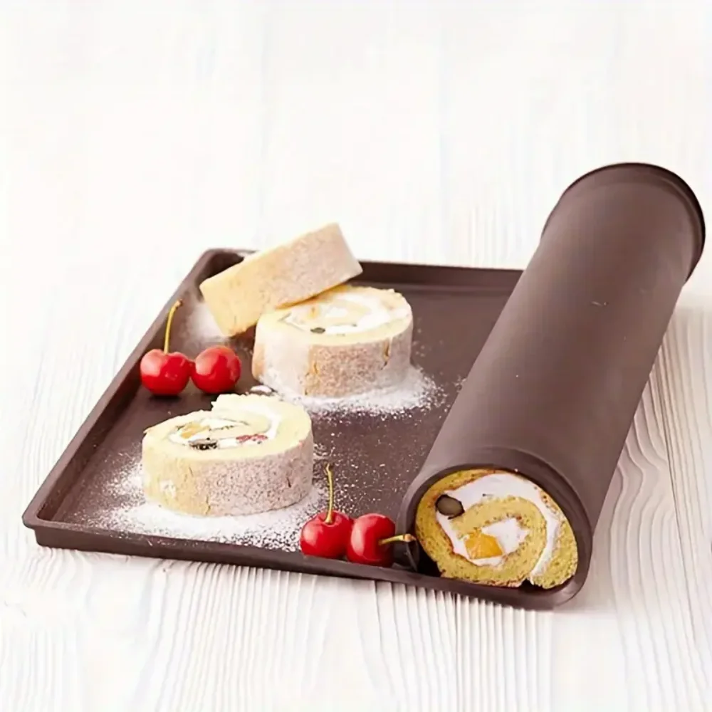 Silicone Non-Stick Baking and Pastry Mat Set - Reusable Kitchen Utensils and Tools