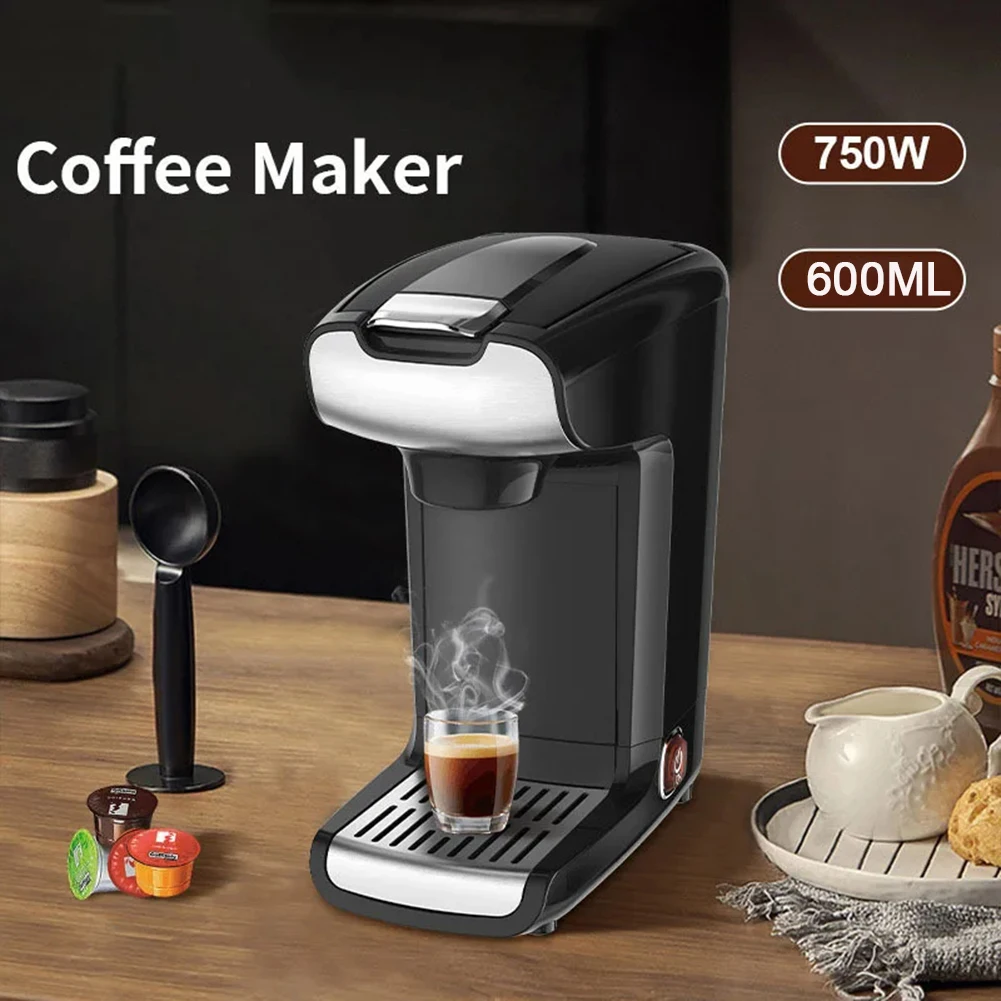 Coffee Maker Small Electric European American Brewing Coffee Machine Pot for home office use espresso capsule Espresso Mocha